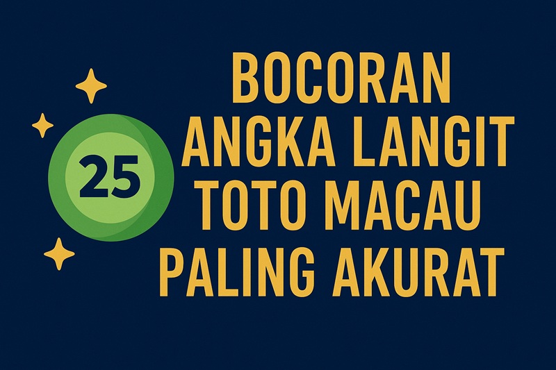 bocoran toto macau